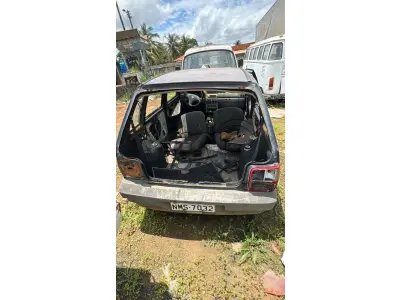 LOTE 001 - FIAT/UNO MILLE WAY ECONOMY 2007/2008